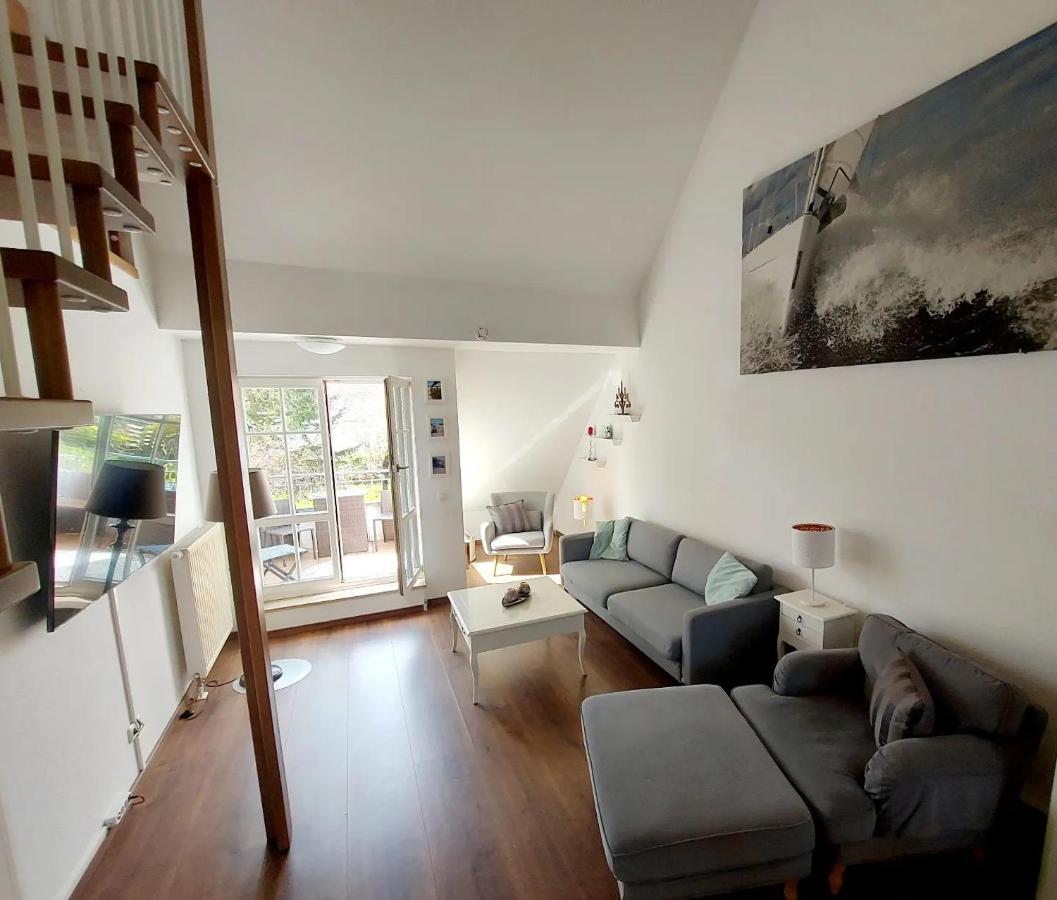 Hochwertige Ferienwohnung Direkt Am Wasser Mit Balkon ไกรฟ์สวัลด์ ภายนอก รูปภาพ